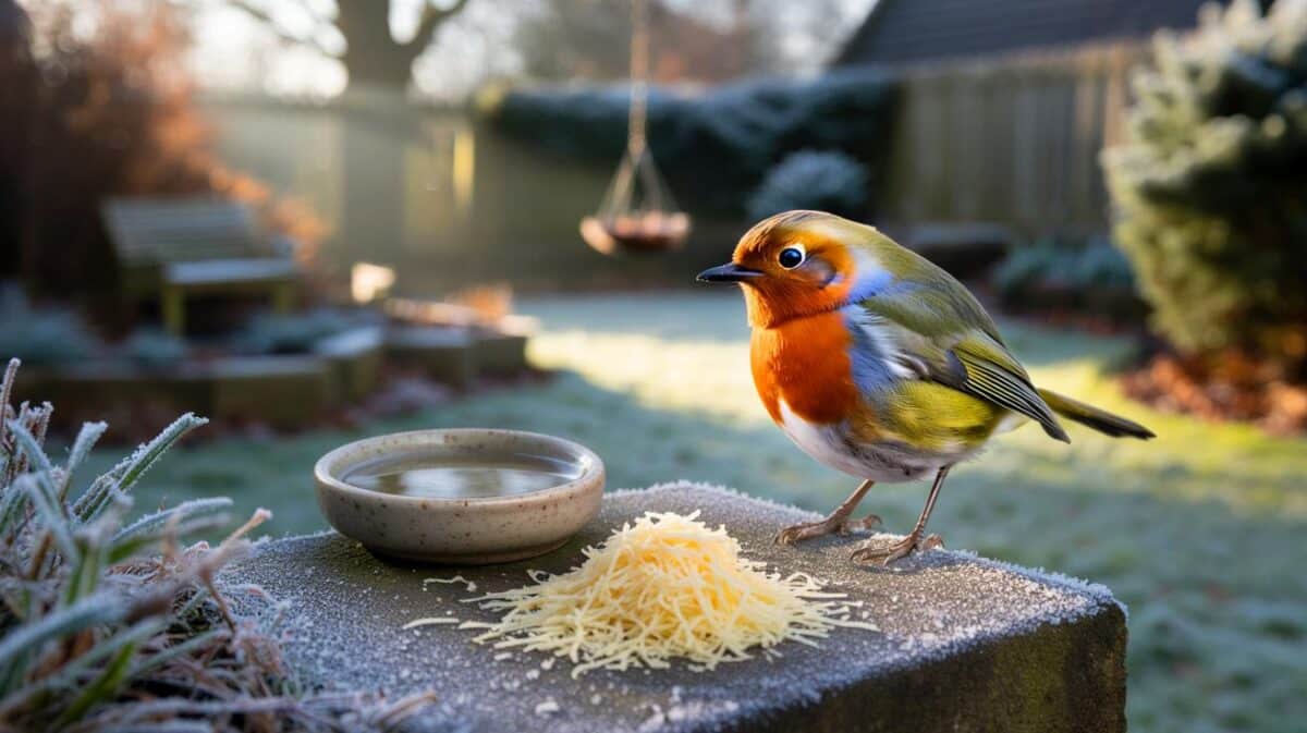 Forget birdfeeders – this cheap kitchen staple brings robins back daily