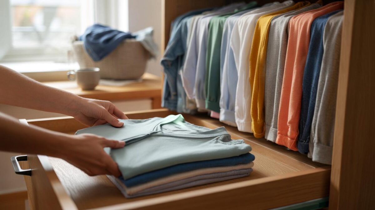 This clever way to fold laundry saves time and makes clothes last longer