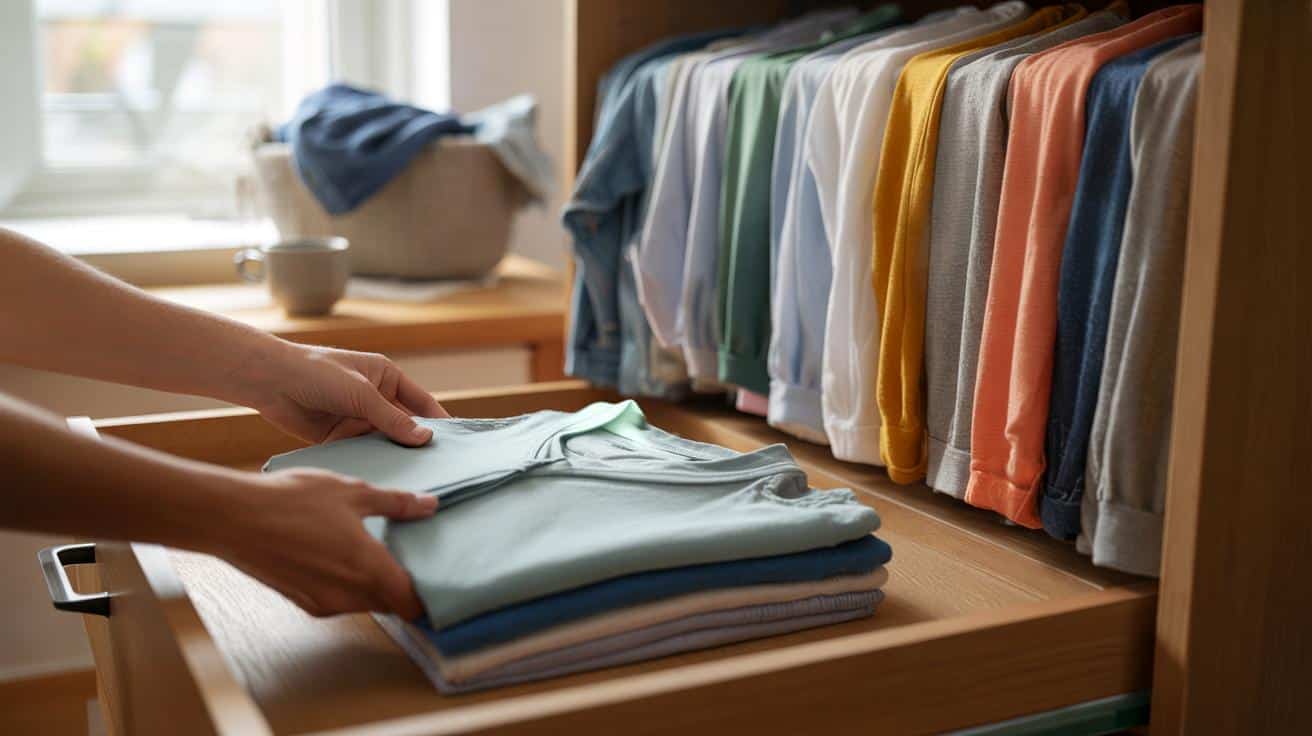 This clever way to fold laundry saves time and makes clothes last longer